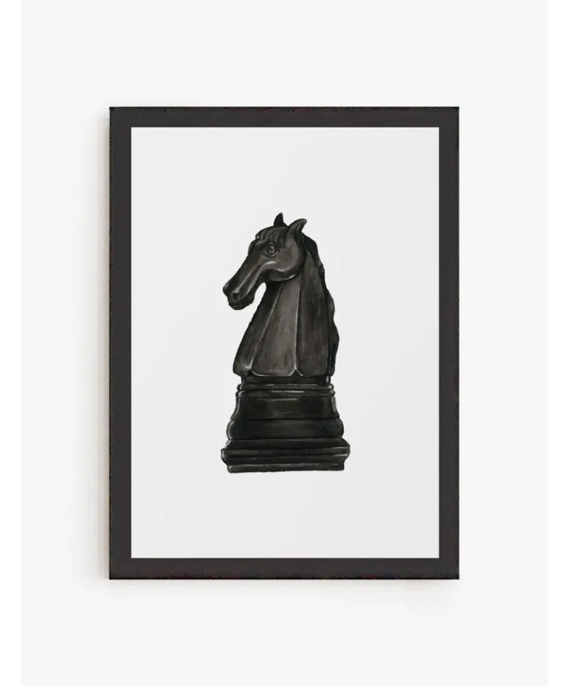 Cuadro Caballo Ajedrez | Be Minimal