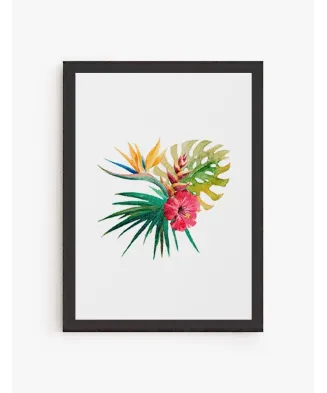 Cuadro Flores Tropicales | Be Minimal