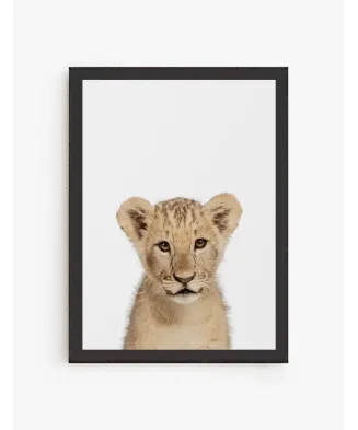 Cuadro León Bebe | Be Minimal