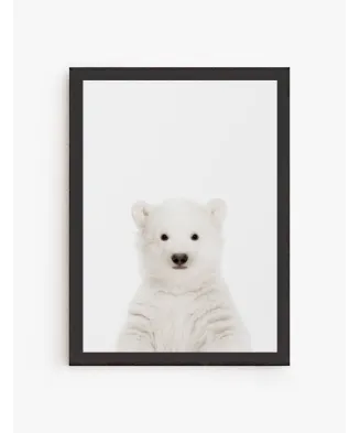 Cuadro Oso Polar Bebe | Be Minimal