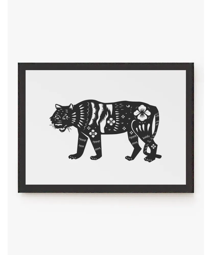 Cuadro Tigre chino | Be Minimal