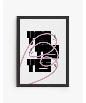 Cuadro Yes yes yes | Be Minimal