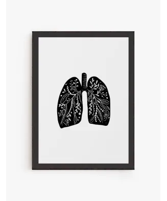 Cuadro Pulmones | Be Minimal