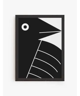 Cuadro Magic Bird | Lámina decorativa para enmarcar