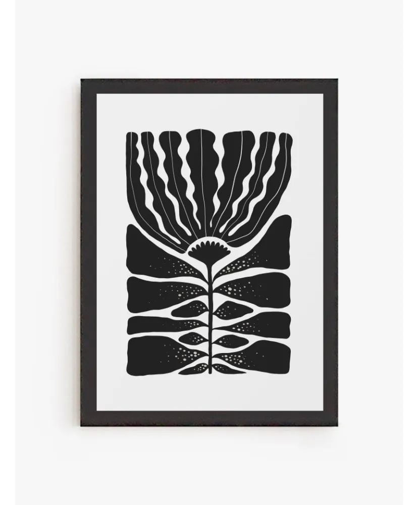 Cuadro Flower Black | Be Minimal