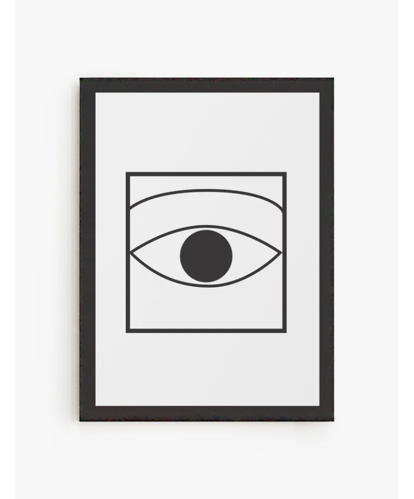 Cuadro Ojo Abstracto | Be Minimal