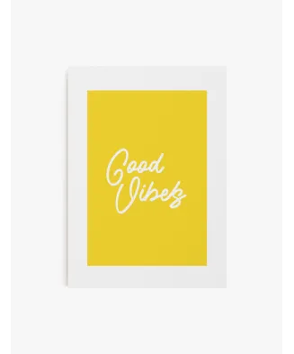 Cuadro Good Vibes | Be Minimal