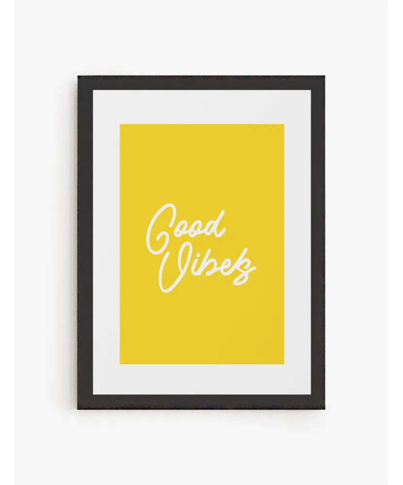 Cuadro Good Vibes | Be Minimal