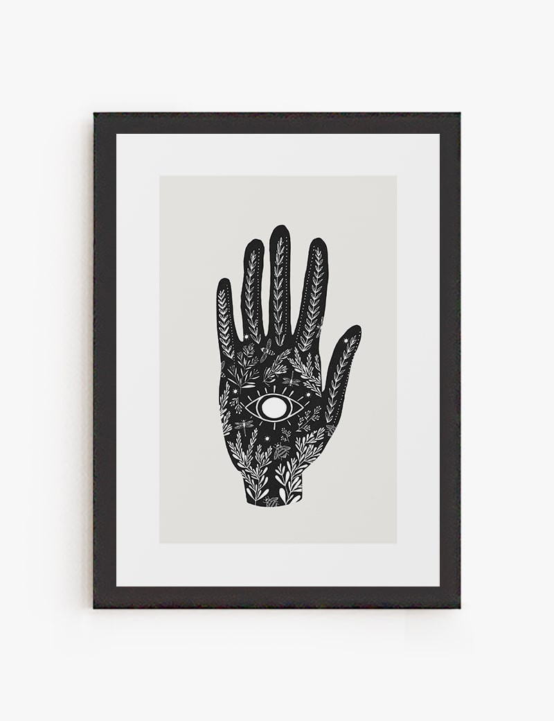Lámina impresa | Cuadro Hamsa