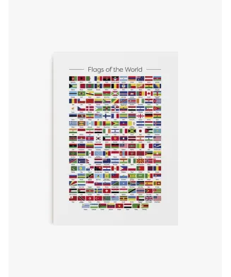 Cuadro Flags of the World | Be Minimal