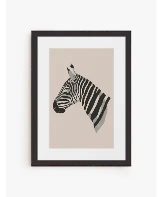Cuadro Cebra Neutral | Be Minimal