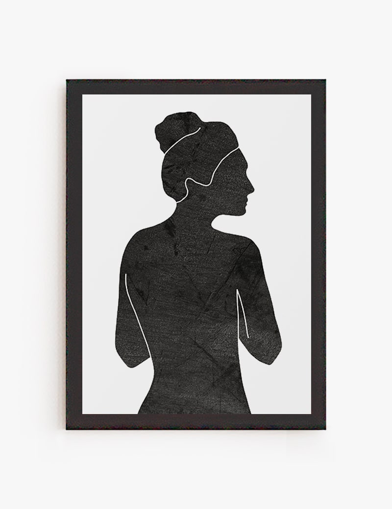 Lámina impresa | Cuadro Chica Minimal 01
