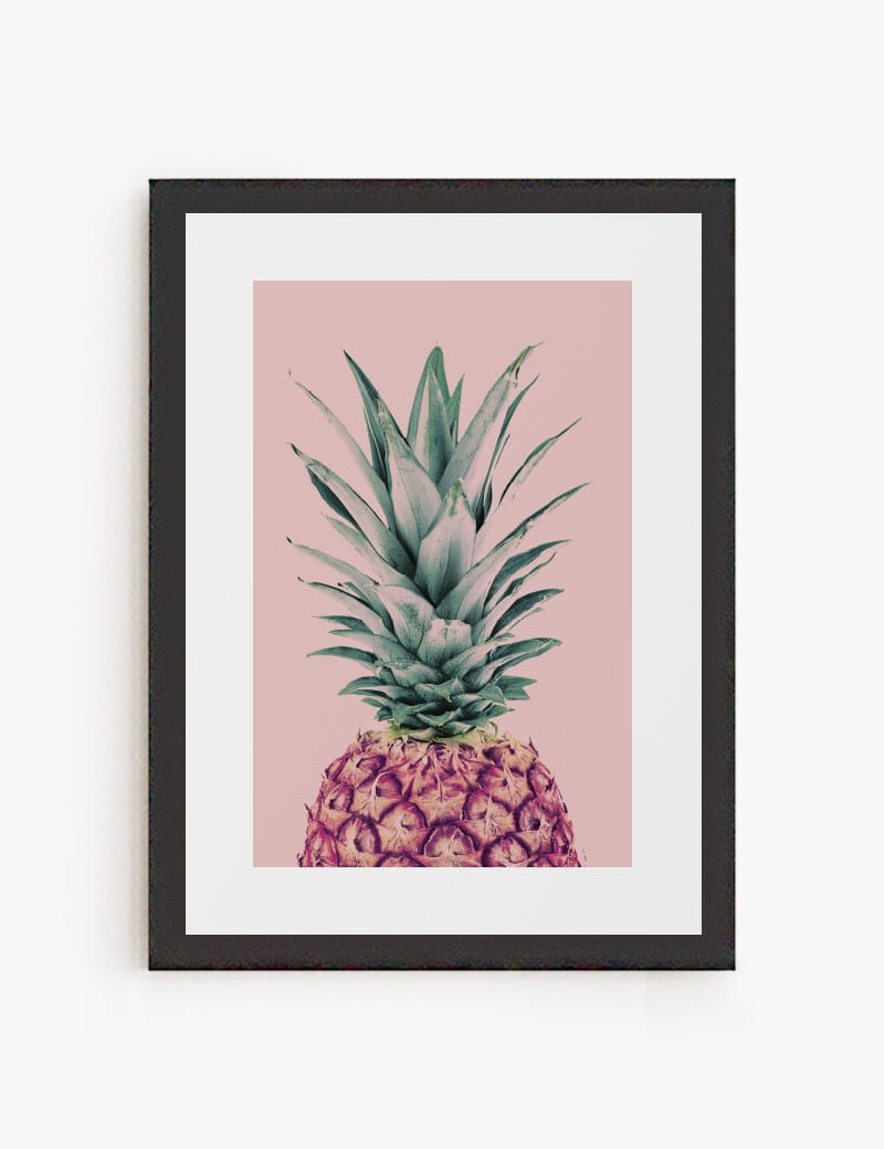 Lámina impresa | Cuadro Pink Pineapple
