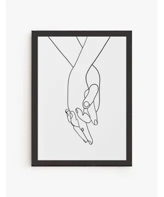 Cuadro Entrelazados Lineal | Be Minimal
