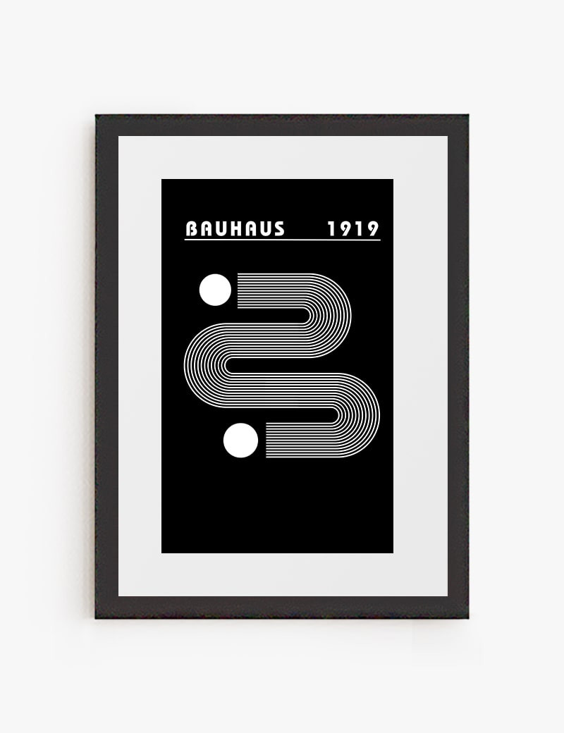Lámina impresa | Cuadro Flujo Bauhaus