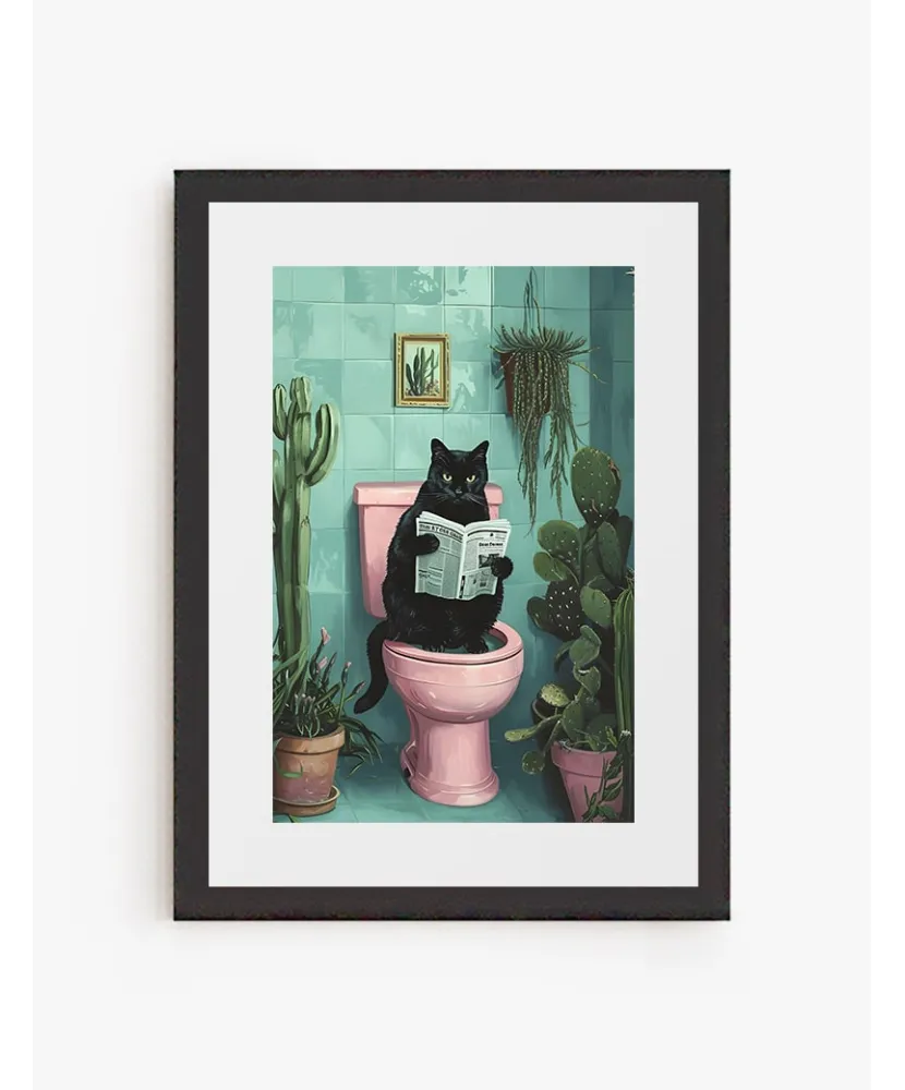 Cuadro Sabiduría Felina | Be Minimal