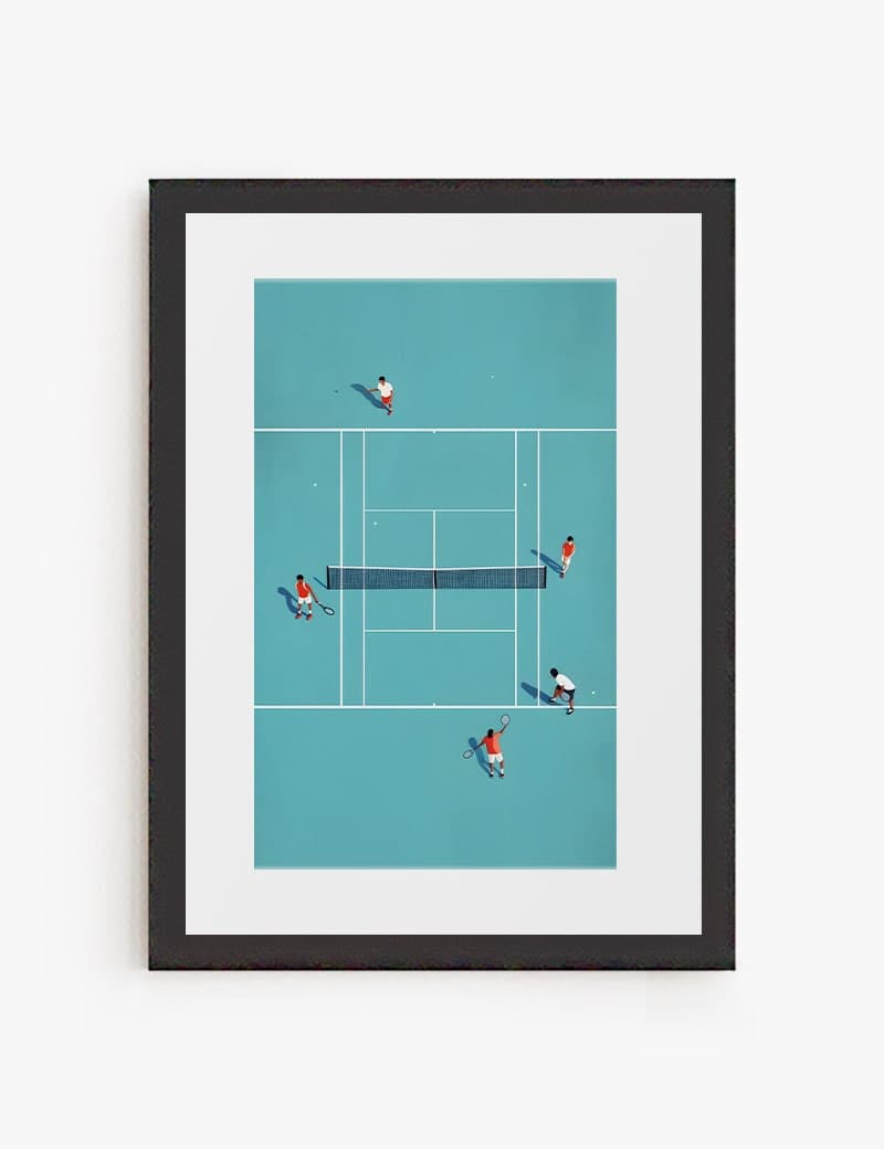 Lámina impresa | Cuadro Tenis