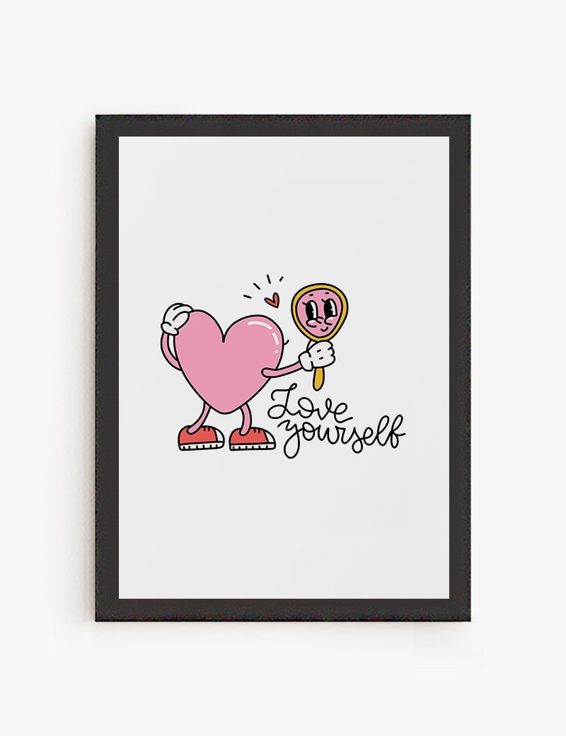 Lámina impresa | Cuadro Love Yourself
