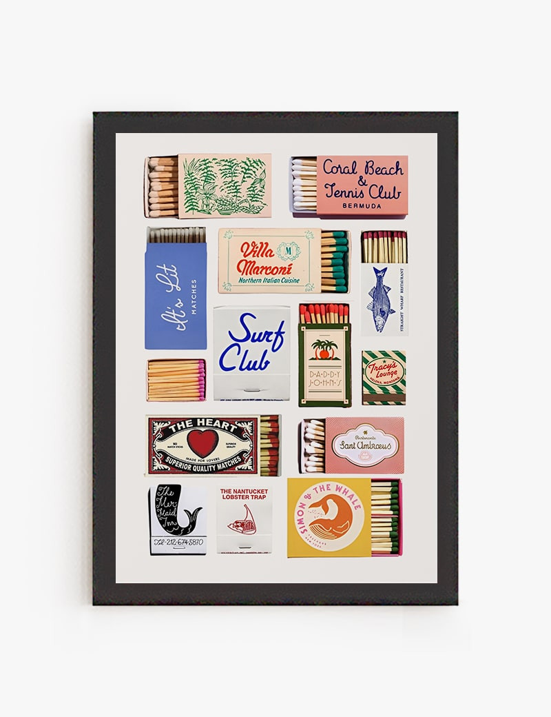 Lámina impresa | Cuadro Calgary Matchbook