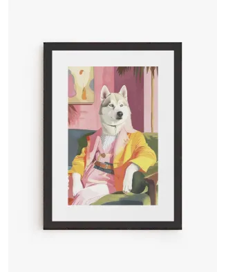 Cuadro Husky Husky | Be Minimal