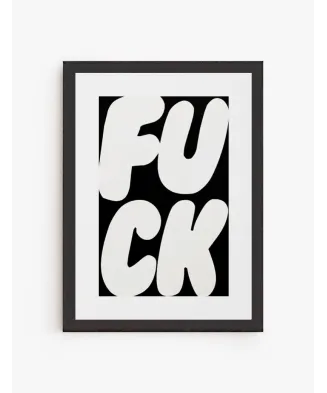 Cuadro Fuck | Be Minimal