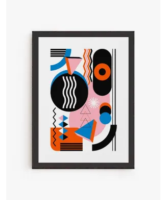 Cuadro Ritmos Abstractos 02 | Be Minimal