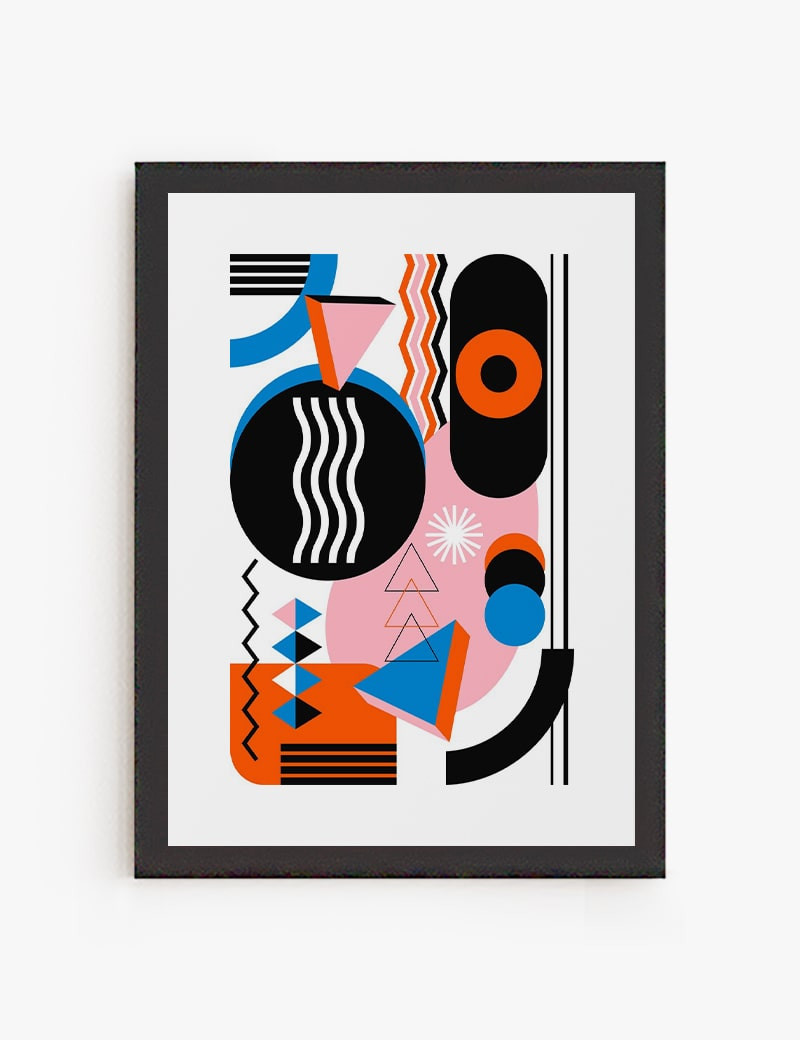 Lámina impresa | Cuadro Ritmos Abstractos 02