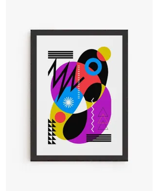 Cuadro Ritmos Abstractos 03 | Be Minimal