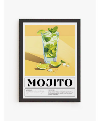 Lámina impresa | Cuadro Cocktail Mojito
