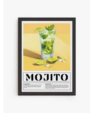 Cuadro Cóctel Mojito | Be Minimal