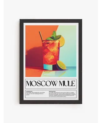 Cuadro Cóctel Moscow Mule | Be Minimal