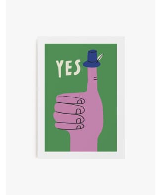 Lámina impresa | Cuadro Yes