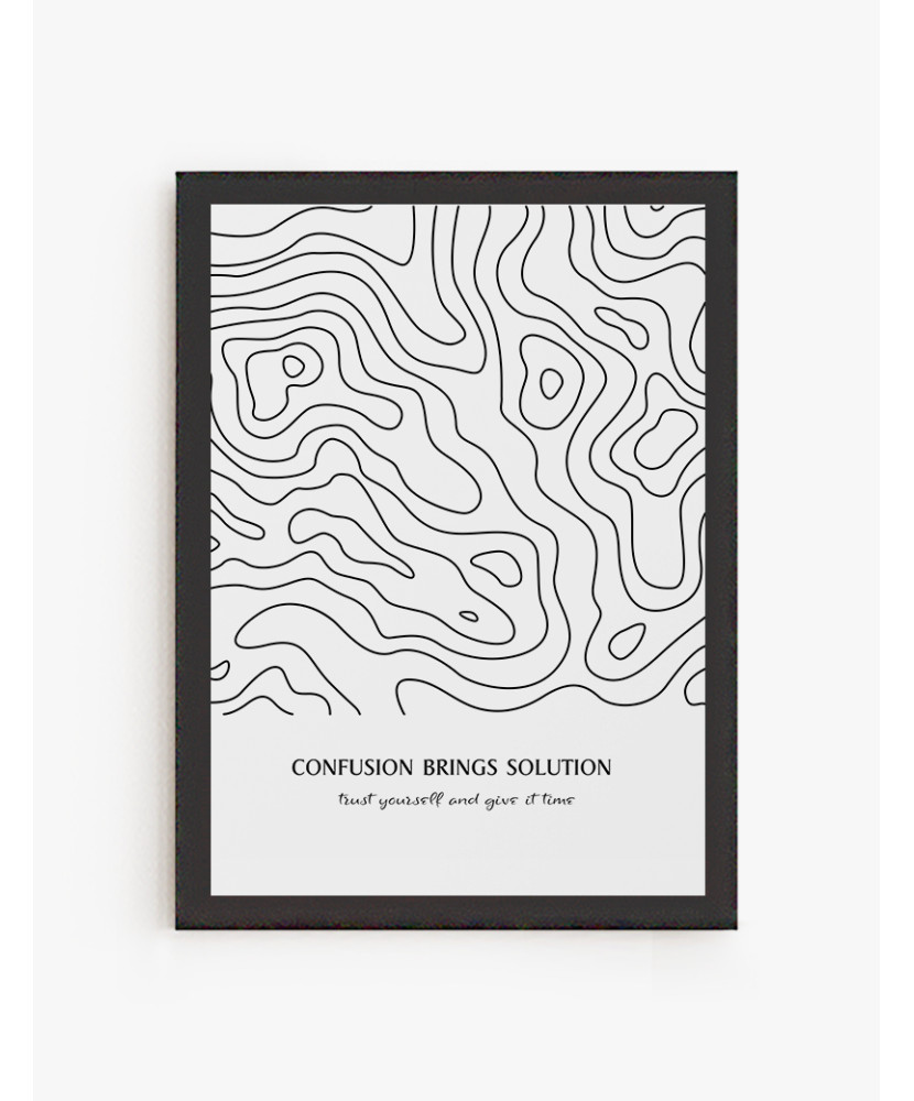 Lámina impresa | Cuadro Confusion brings