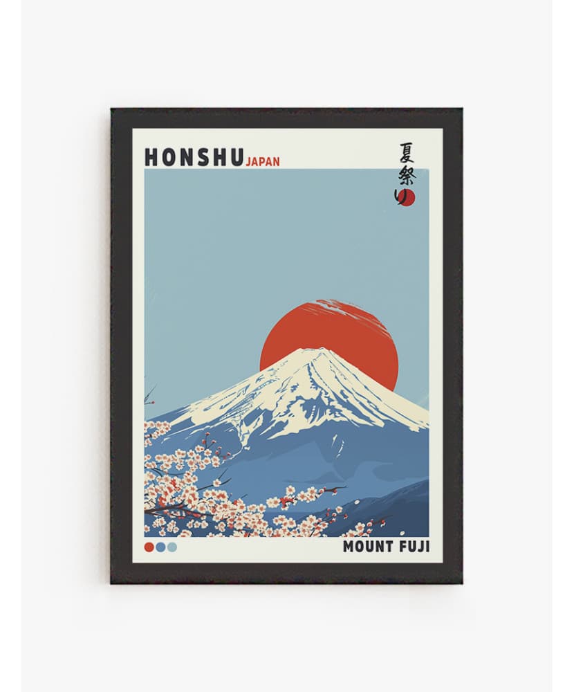 Lámina impresa | Cuadro Mount Fuji