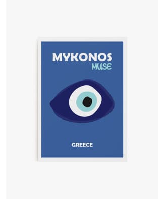 Lámina impresa | Cuadro Mykonos muse