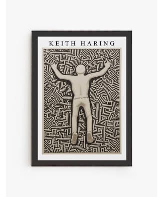 Lámina impresa | Cuadro Laberinto|Keith Haring