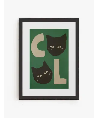 Cuadro Cool Cat| Be Minimal