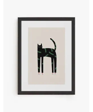 Cuadro Gato con Criterio | Be Minimal