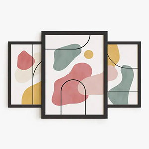 Polystyrene Glass Pendant Lamp Northern Hanging