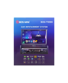 Магнитола андроид (7 дюймов) BOS-MINI BOS-7705S 2/32GB с выдвижным экраном