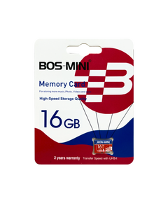 Карта памяти BOS-MINI microSD 16GB