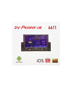 Магнитола андроид (7 дюймов) Dv-Pioneer.ok 6611 2/32GB с посадкой 1din