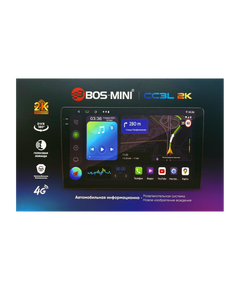 Магнитола (9 дюймов) BOS-MINI CC3L 2K (6/128GB)																														
