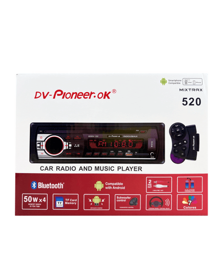 Магнитола (1din) Pioneer 520