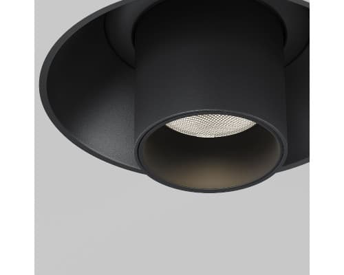 Дополнительное фото Светильник встраиваемый Maytoni Focus T C140TRS-L300-7W4K-B: Купить в Интернет магазин освещения GCSVET.RU