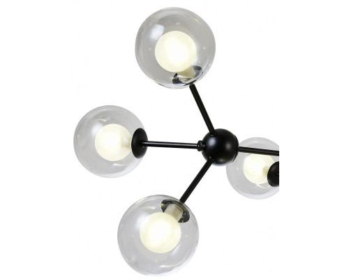 Дополнительное фото Люстра потолочная Natali Kovaltseva VENTI 81422/8C BLACK: Купить в Интернет магазин освещения GCSVET.RU