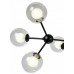 Дополнительное фото Люстра потолочная Natali Kovaltseva VENTI 81422/8C BLACK: Купить в Интернет магазин освещения GCSVET.RU