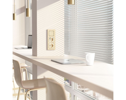 Дополнительное фото Рамка на 3 поста Werkel AluMax 4690389204081 W0033511 a066335: Купить в Интернет магазин освещения GCSVET.RU