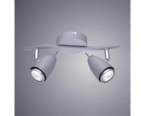 Дополнительное фото Светильник спот Arte Lamp Regista A1966AP-2GY: Купить в Интернет магазин освещения GCSVET.RU
