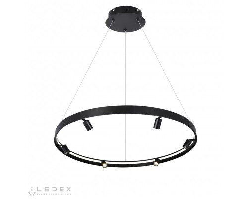 Основное фото Люстра подвесная iLedex Vision 2060-D1000 BK: Купить в Интернет магазин освещения GCSVET.RU